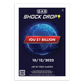 GAS Shock Drop #3 “IOU $1 BILLION” by Fred Harper Limited Edition Magma Foil Card