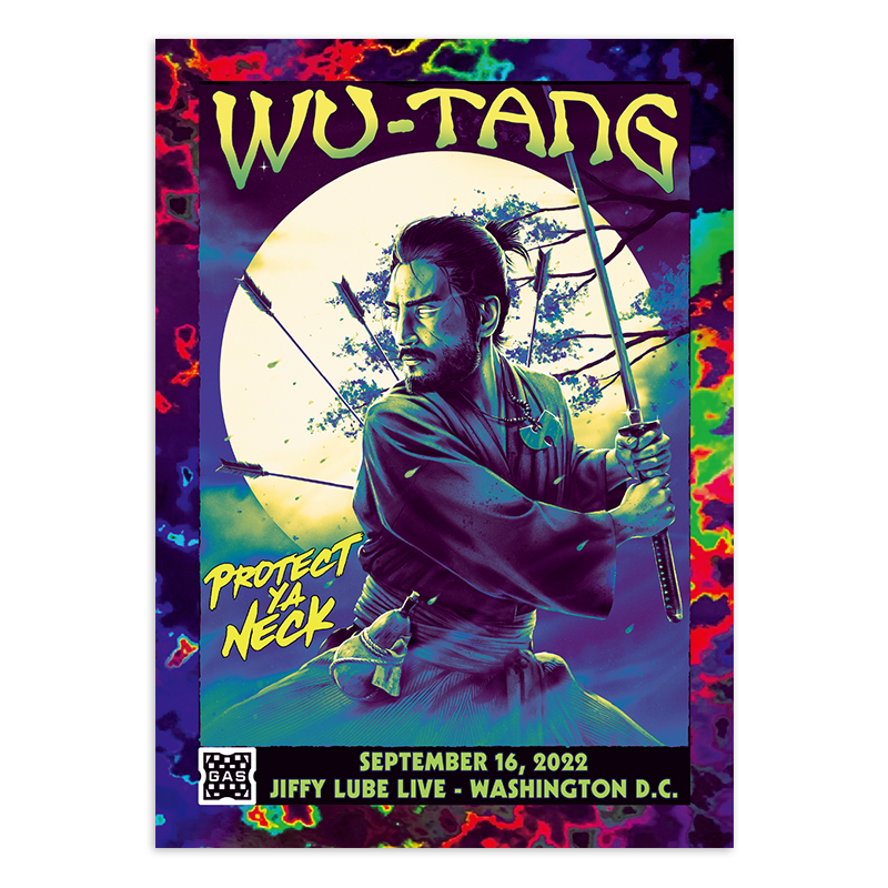 GAS Wu-Tang Clan 9/10-9/17 NTWRK Exclusive 5 Magma Foil Limited Edition Card Bundle
