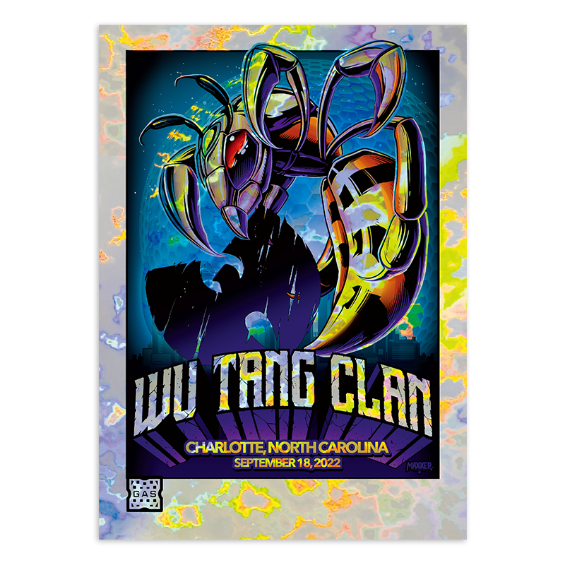 GAS Wu-Tang Clan 9/18-9/24 NTWRK Exclusive 5 Magma Foil Limited