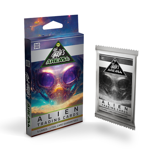 Ron English’s AREA 54 Alien GAS Trading Cards Series 1 Pack
