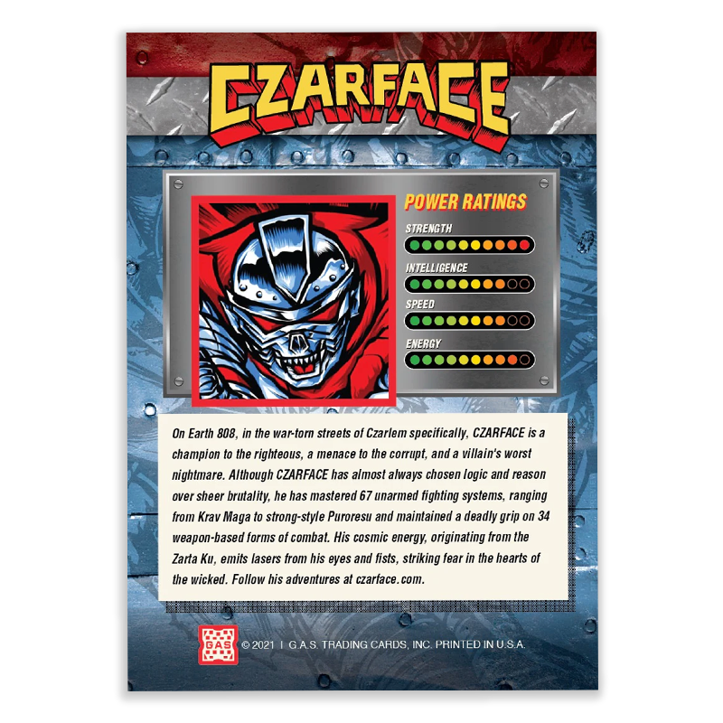 GAS Czarface Rookie Card