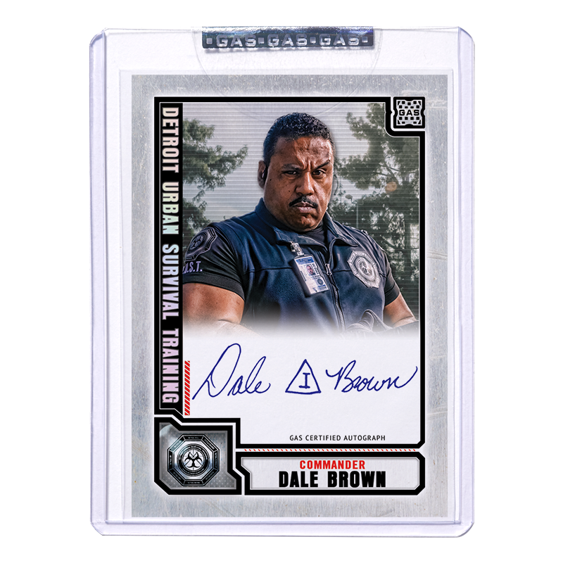 GAS Detroit D.U.S.T. #1 Dale Brown Card