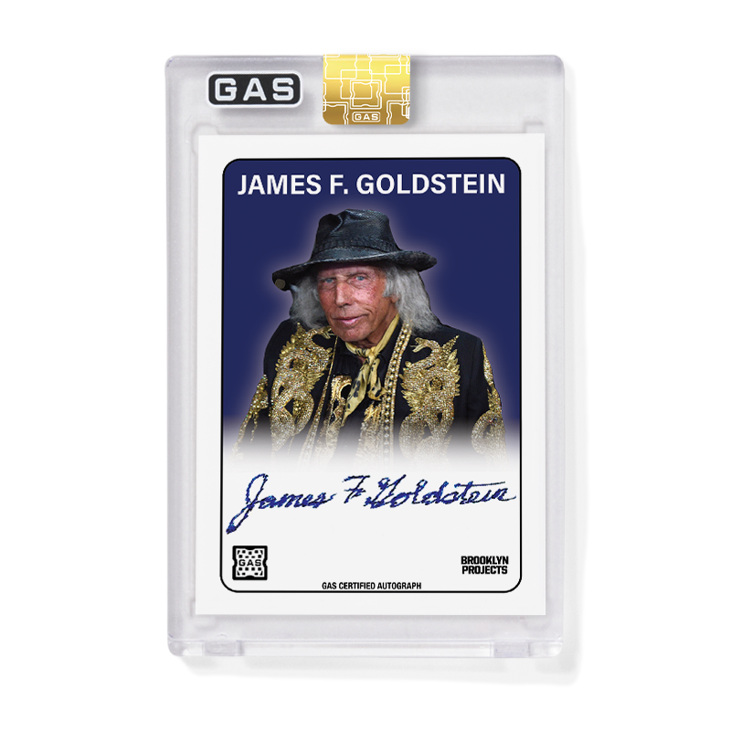 Basketball Legend James F. Goldstein x Brooklyn Projects Open Edition Card