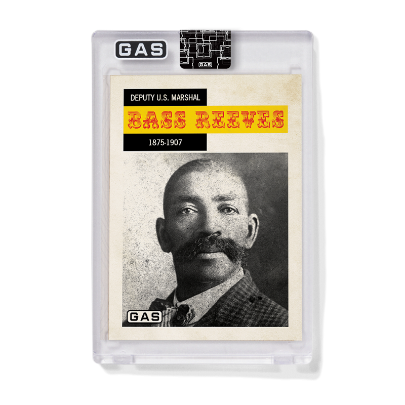 GAS Series 3 #2 Deputy U.S. Marshal Bass Reeves Open Edition Card