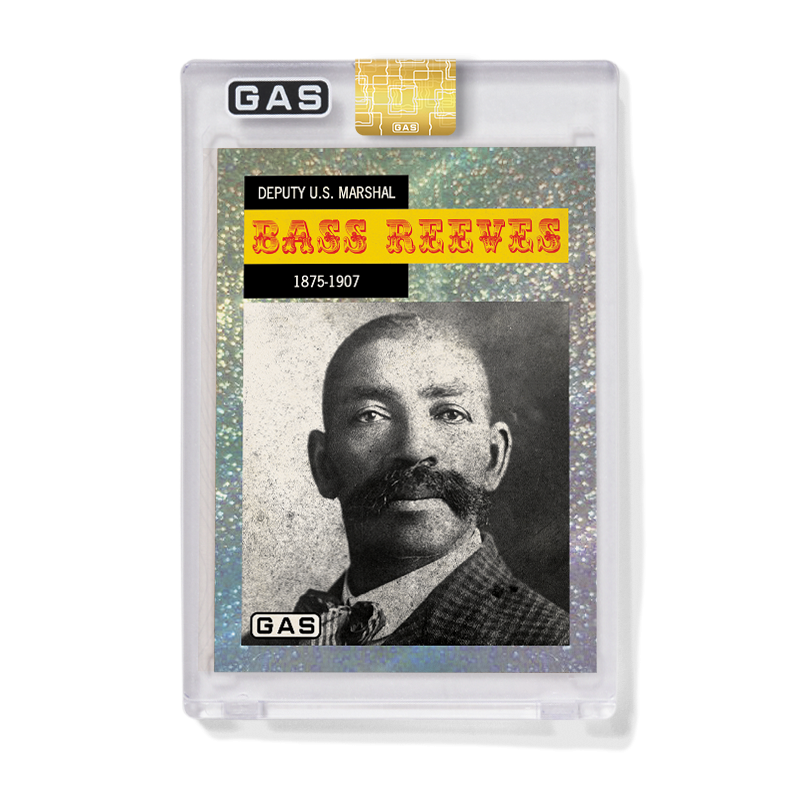 GAS Series 3 #2 Deputy U.S. Marshal Bass Reeves Open Edition Card