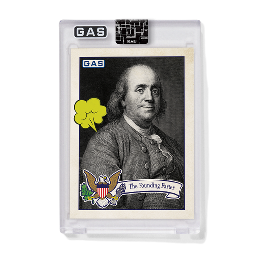 GAS Series 3 #3 The Founding Farter: Benjamin Franklin Open Edition Card